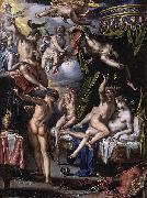 Mars and Venus Surprised by Vulcan Joachim Wtewael